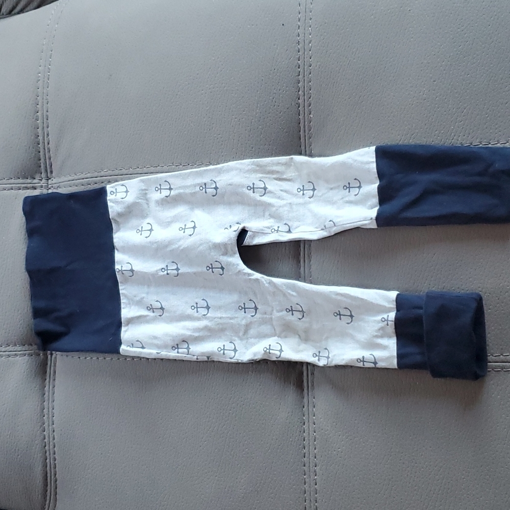Pantalon 0-12mois coton vanille